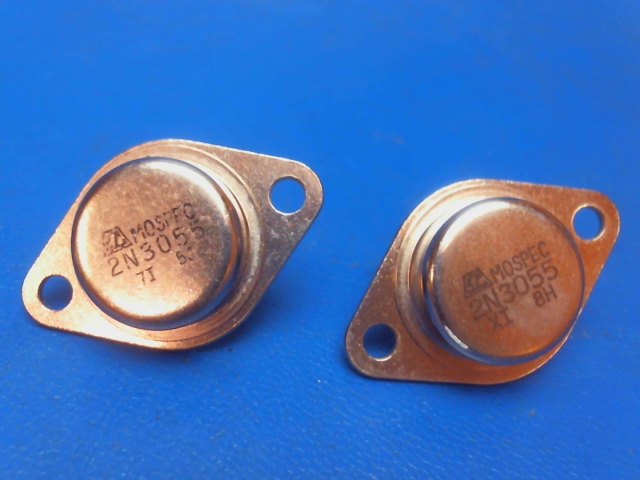 RadioShack 2N3055 Power Transistor(QTY 2) New in Box
