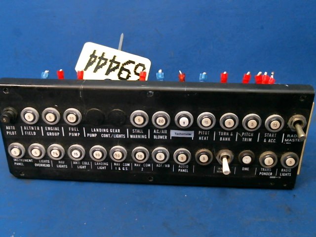 Piper 35209-00 PANEL - Misc Circuit Breaker as photographed