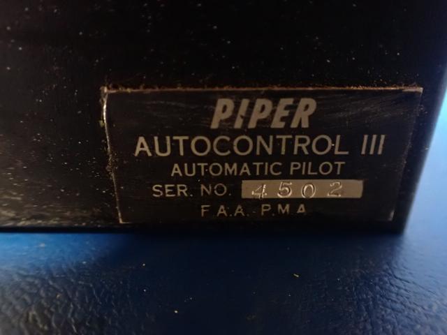 Piper NPN PIPER AUTOCONTROLLER IIIB Autopilot (See details)