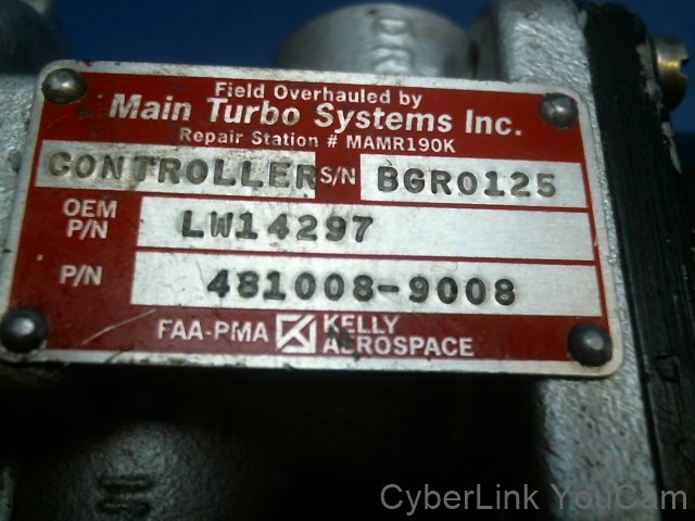 Kelly Aerospace 77740 CONTROLLER ABS VARIABLE PRESSURE