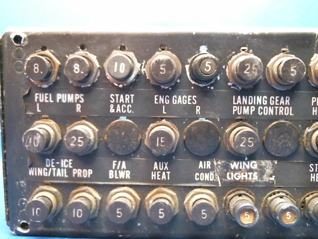 Piper 37410-00 PANEL ASSEMBLY - Circuit breaker