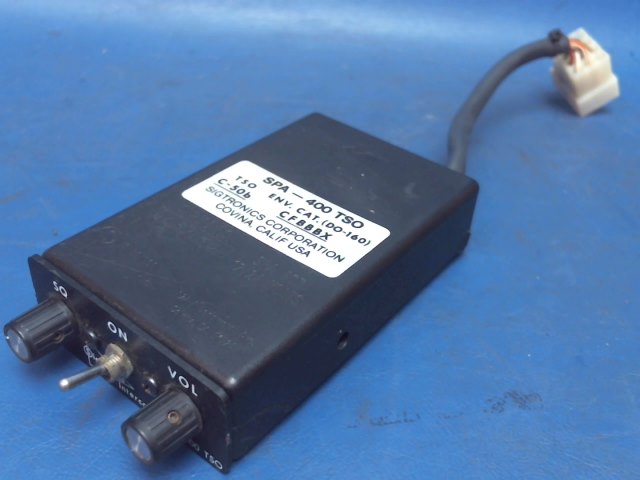 Sigtronics SPA-400 Intercom TSO 12/24 volts w/wiring and 5 jacks